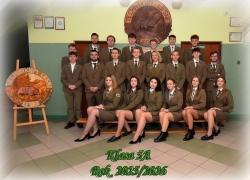 Klasa 5a Technikum Leśnego w Lesku