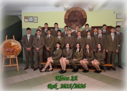 Klasa 2a Technikum Leśnego w Lesku
