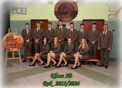 Klasa 5b Technikum Leśnego w Lesku